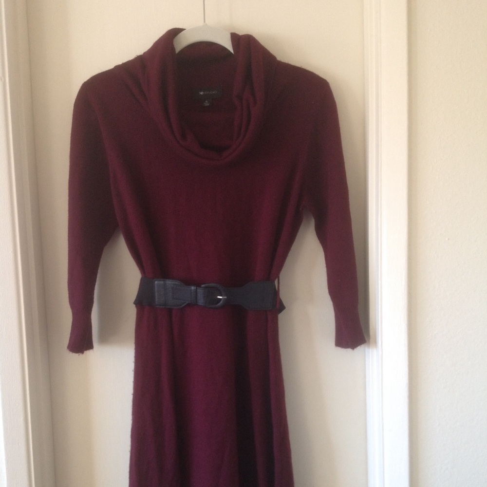 Lightweight sweater dress